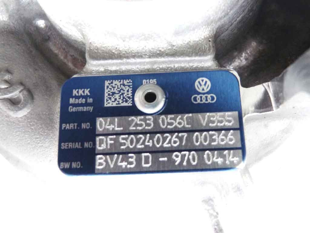 oryginalna turbina 04l 253 056l vw 2.0 tdi cr mdb af3cbae3818dd2f56d75d462c505311a